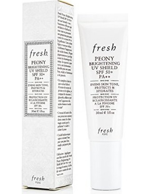 Fresh 馥蕾詩 牡丹白晳防晒霜隔离霜 30ML SPF50+ PA++